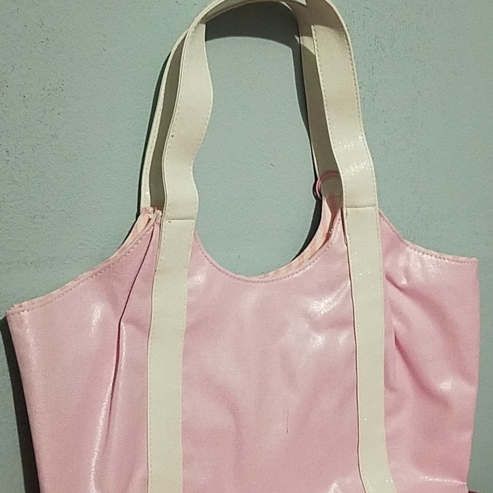 JUICY CULTURE "BAG PINK AND WHITE" - Picture 5 of 7